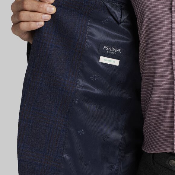 NEW Jos A Bank Reserve Collection Cashmere Blend Tailored Fit Sport coat 44R - Picture 4 of 5